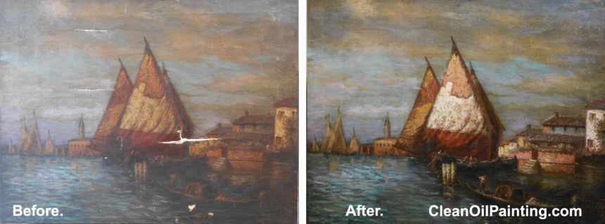 Oil Painting Restoration + Cleaning CleanOilPainting com